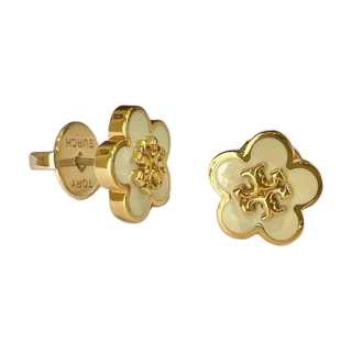 Tory Burch Kira Flower Stud Earrings