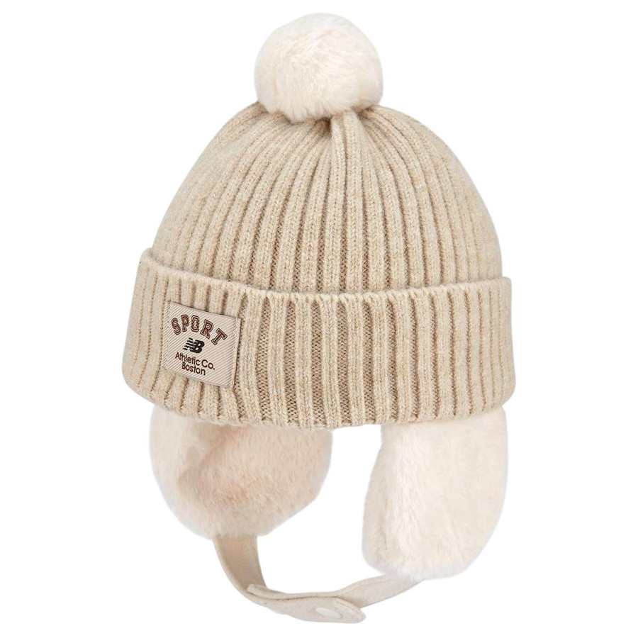 New Balance New Balance Polyester, Wool, Acrylic, Nylon Hats & Caps Kids' Brown