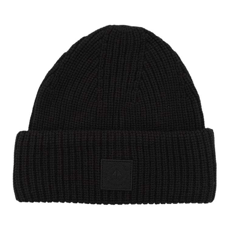 Moose Knuckles Moose Knuckles Merino Wool Beanies Men's Black