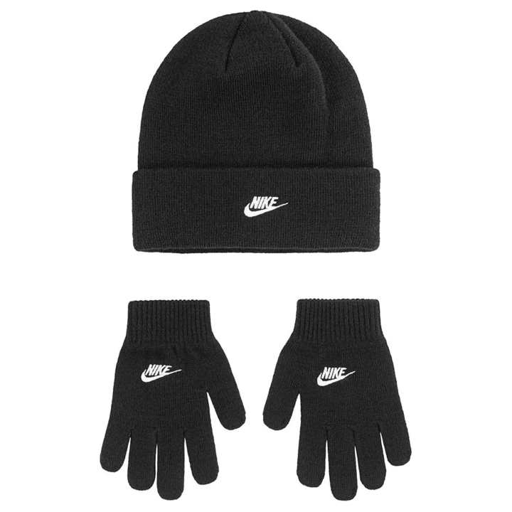 Nike Nike Little Kids' Club Beanie And Gloves Set
