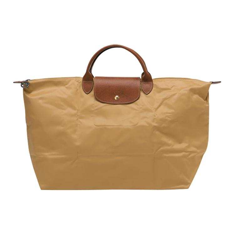 LONGCHAMP Le Pliage Recycled Polyamide Tote Bag, Shopping Bag, Handbag Small Women's Light Brown