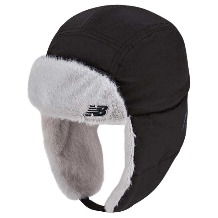 New Balance New Balance Nylon, Polyester Trapper Hats Kids' Black