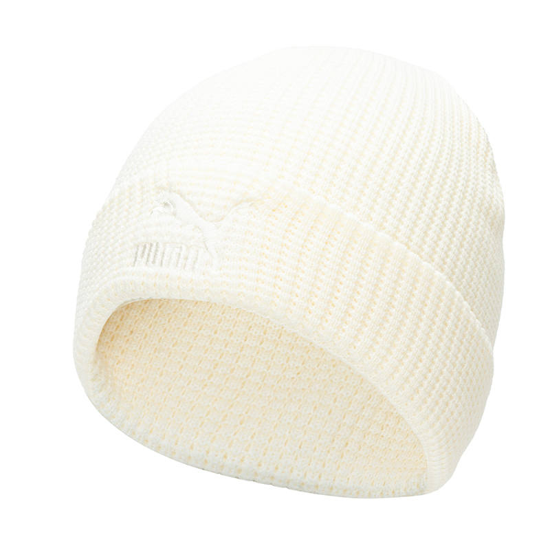 PUMA PUMA Acrylic, Polypropylene Beanies Unisex Ecru