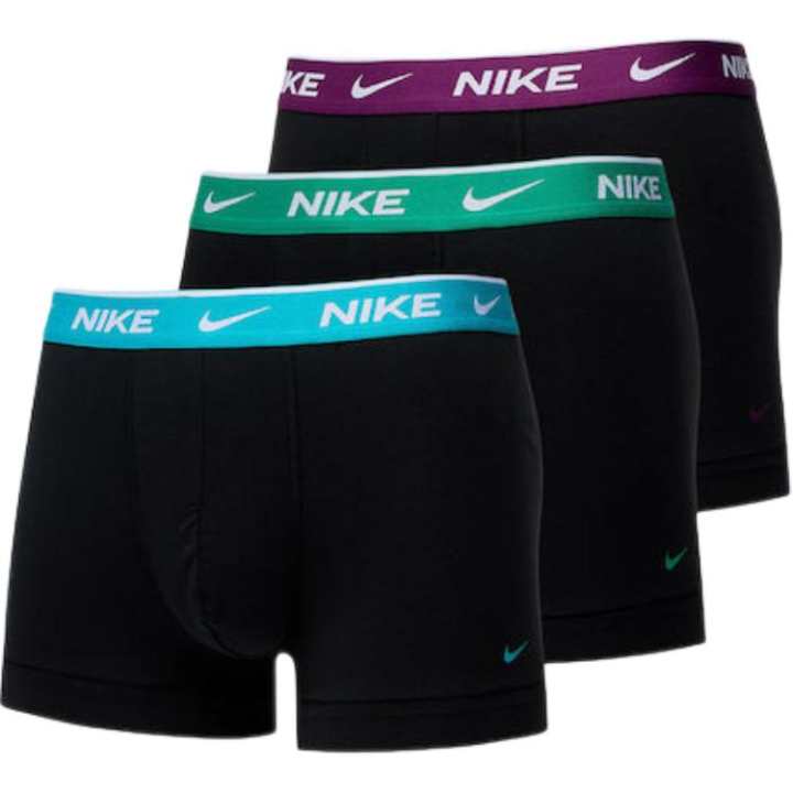 Nike Nike Dri FIT Logo waistband Boxer Trunks Pack Of Three