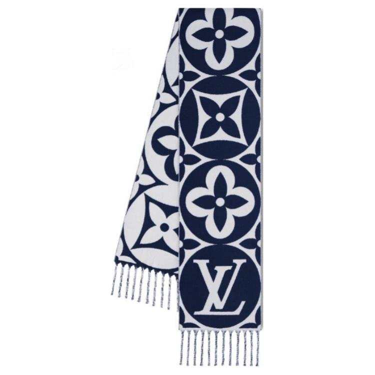 LOUIS VUITTON LOUIS VUITTON M94853 Lv Medallion Scarf