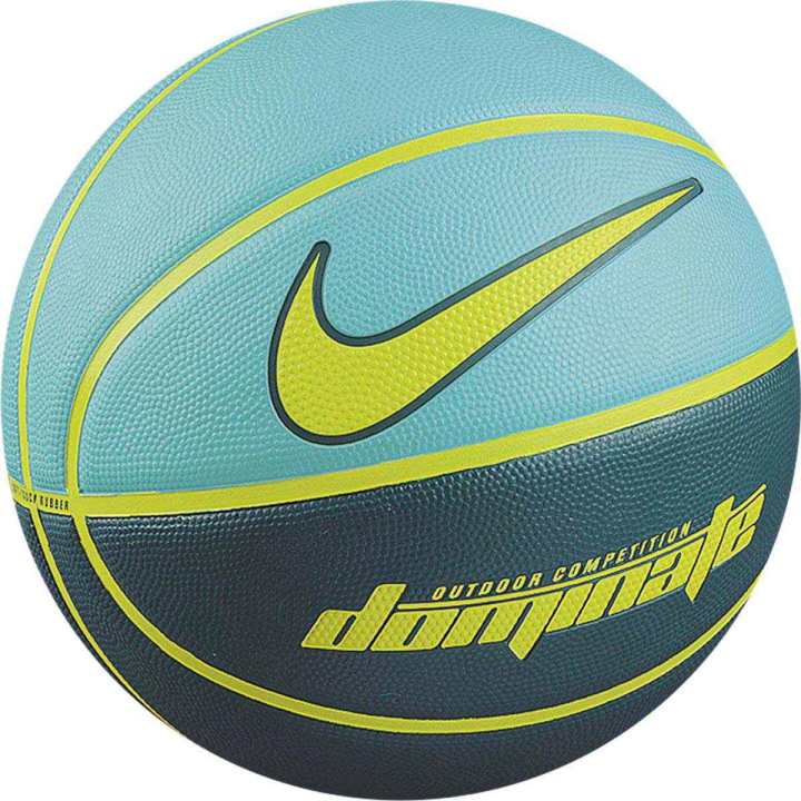 Nike Nike Rubber Basketball Blue Yellow Size 7 Training Competition Unisex