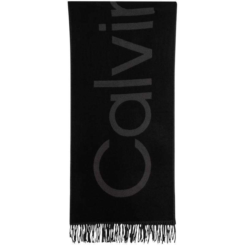 CALVIN KLEIN Knit Scarves Men's Space Black