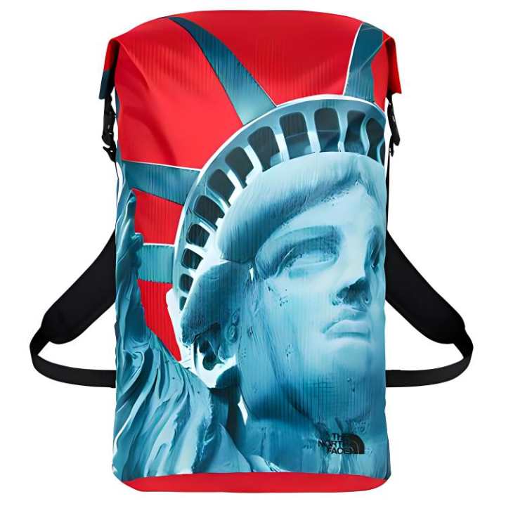 Supreme Supreme XThe North Face FW19 Nylon Travel Bag Backpack Regular Unisex Red
