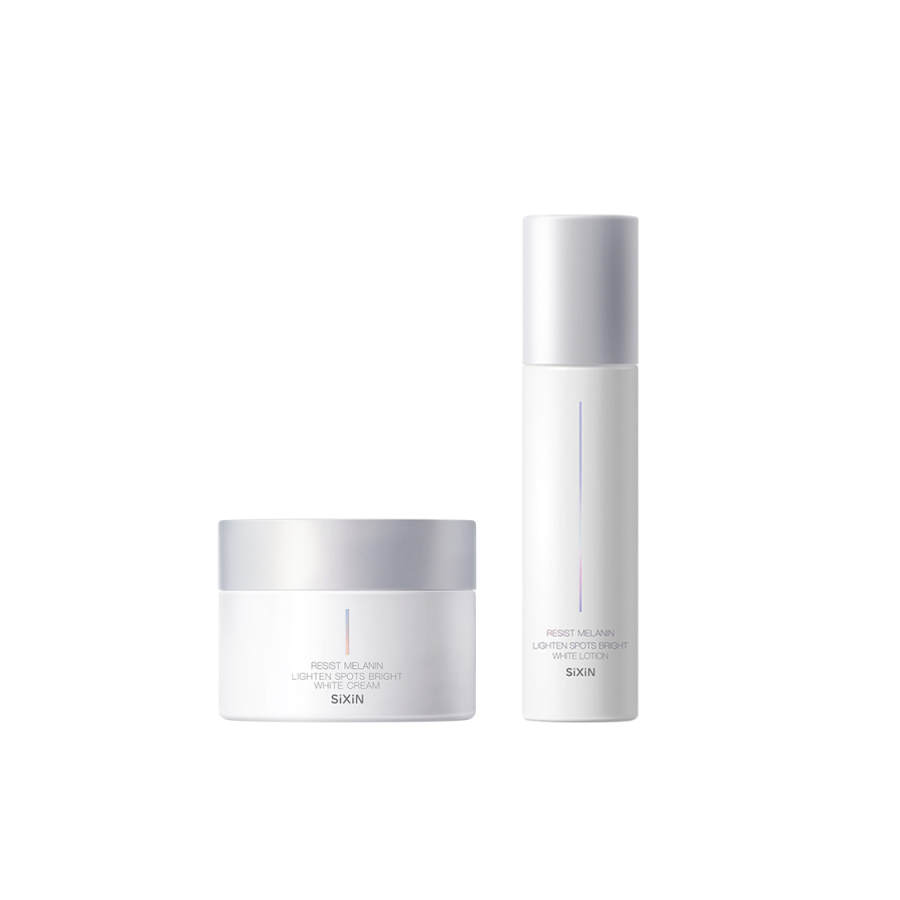 SIXIN Light Sensing White Water Lotion Set Hydrating Whitening 115ml+Lotion 95ml