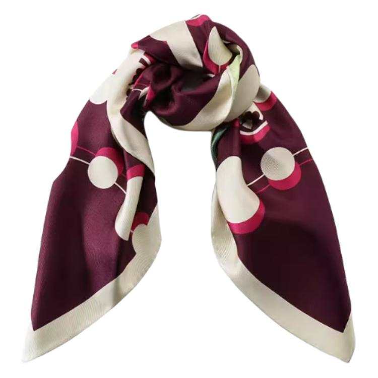 TORY BURCH TORY BURCH Silk Scarves Women's Red