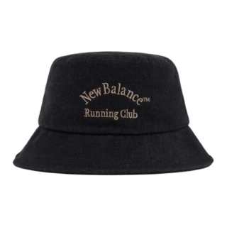 New Balance Cotton Bucket Hats Unisex Black/Blue