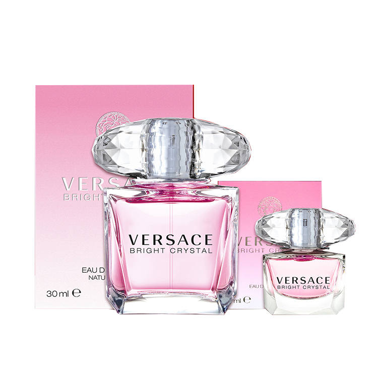 VERSACE Pink Diamond Crystal Diamond Perfume Set Floral Fruity Accord Eau De Toilette