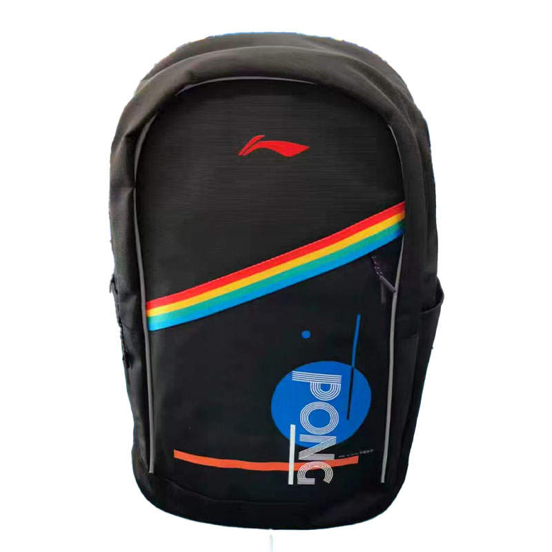 Li-Ning Li Ning Polyester Backpack Regular Unisex Black