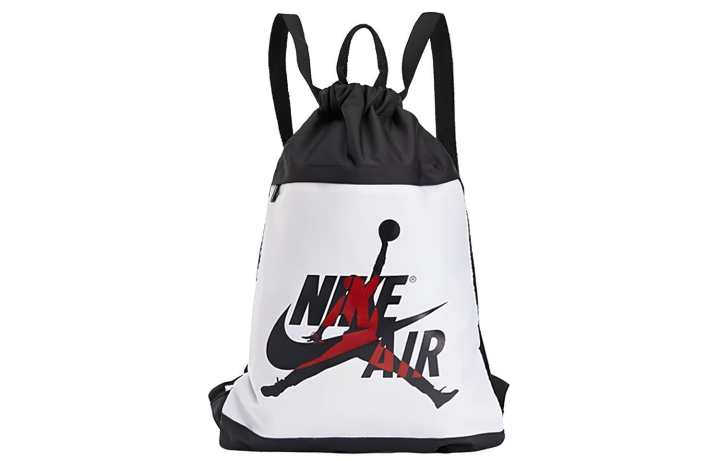 Jordan Jordan Polyester Backpack Regular Unisex Black White