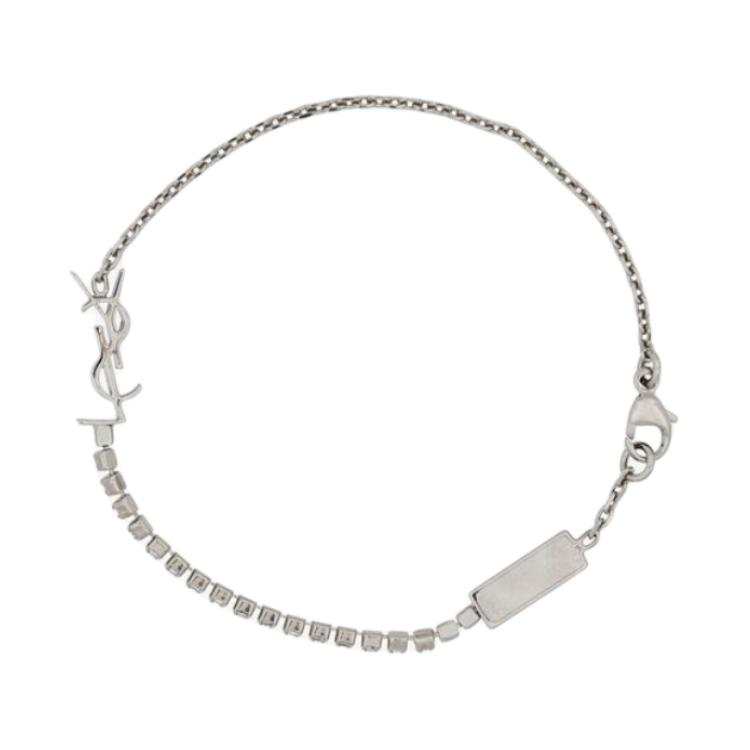 SAINT LAURENT Saint Laurent Cassandre Charm Bracelet