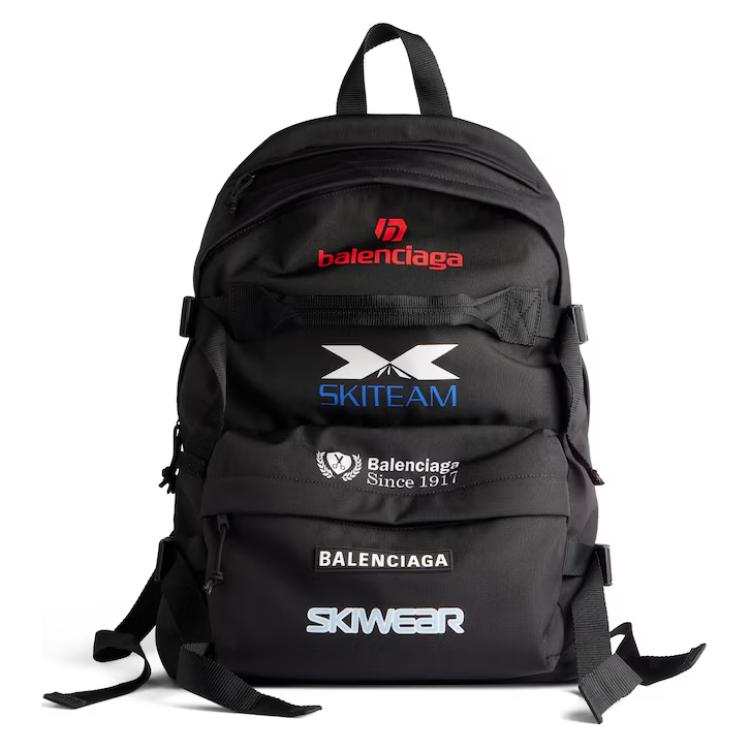 Balenciaga Balenciaga Polyamide Backpack Men's Black