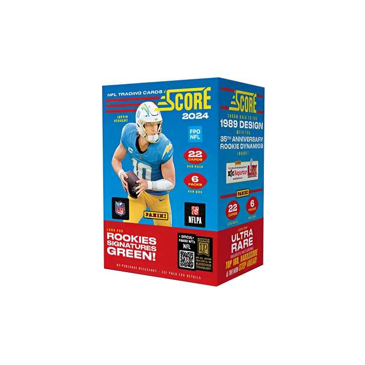 PANINI Score Football Blaster Rugby, Collectible Card, Soccer Player Cards, Grenade Sports Cards Full Box