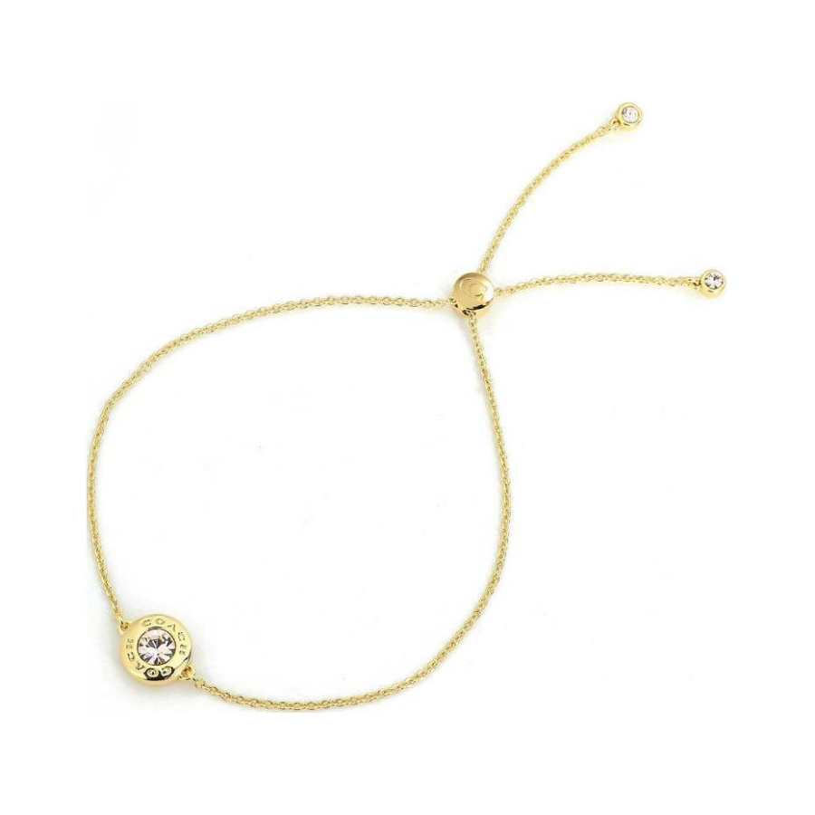 COACH Metal Bracelets Unisex Gold