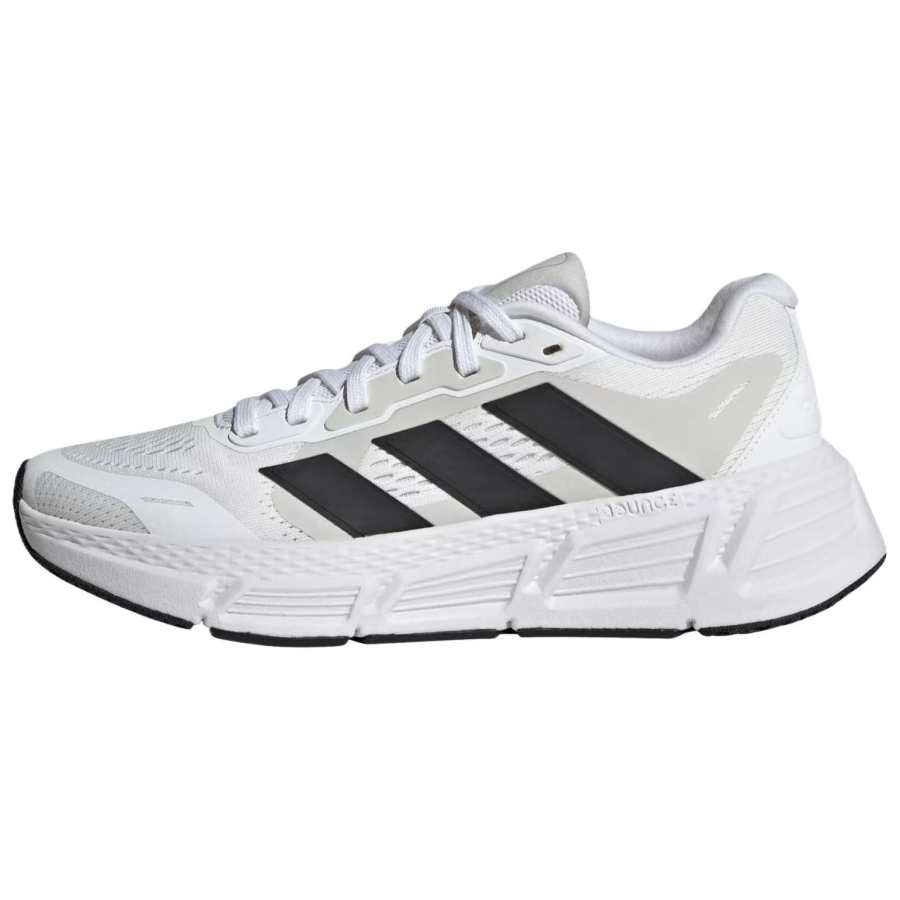 Adidas Adidas Questar Comfortable Cushioning Slip Resistant Low top Running Shoes Women's White Black