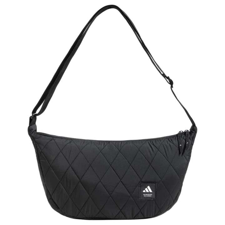 Adidas Adidas Recycled Polyester Shoulder Bag Unisex Black
