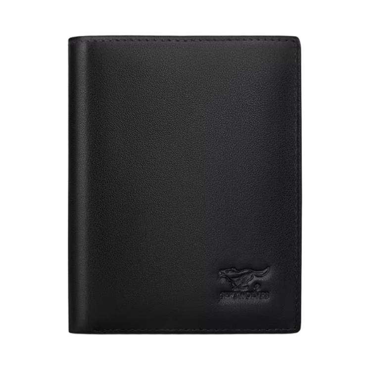 SEPTWOLVES SEPTWOLVES Cow Leather Wallet Men's Black