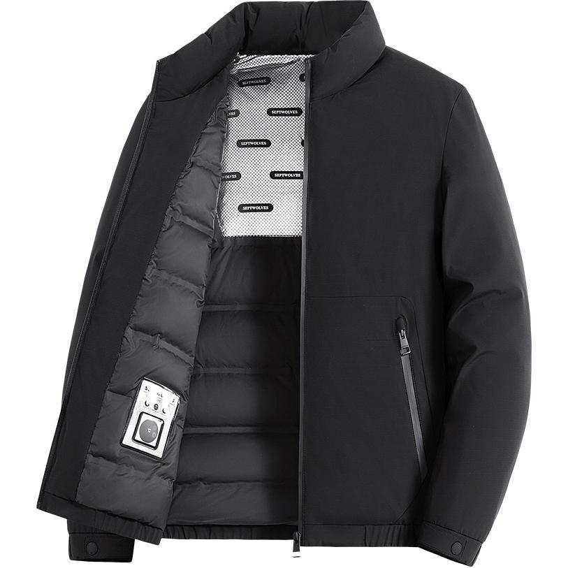 SEPTWOLVES SEPTWOLVES Down Jackets Men's Stand Collar Thickened