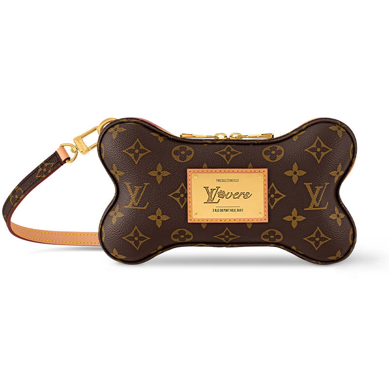 LOUIS VUITTON Coated Canvas Crossbody Bag, Shoulder Bag Mini Women's Brown