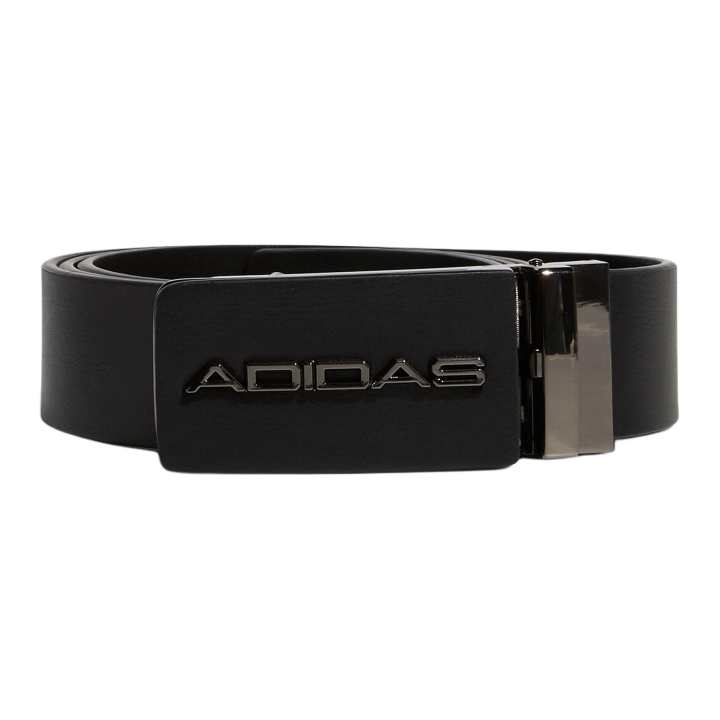Adidas Adidas Artificial Leather Belts Men's Black Width 3.8cm