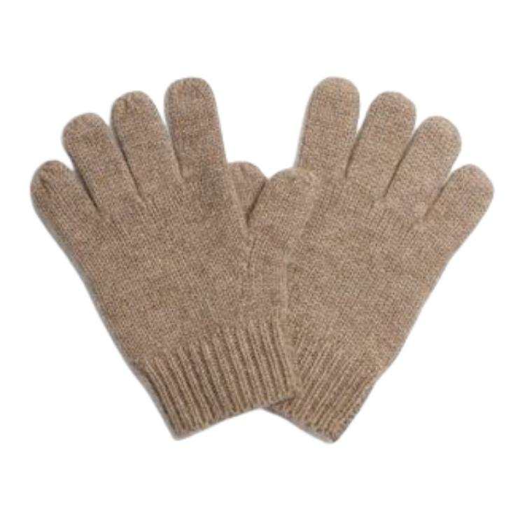 Bonpoint Cashmere Knit Gloves Kids' Brown