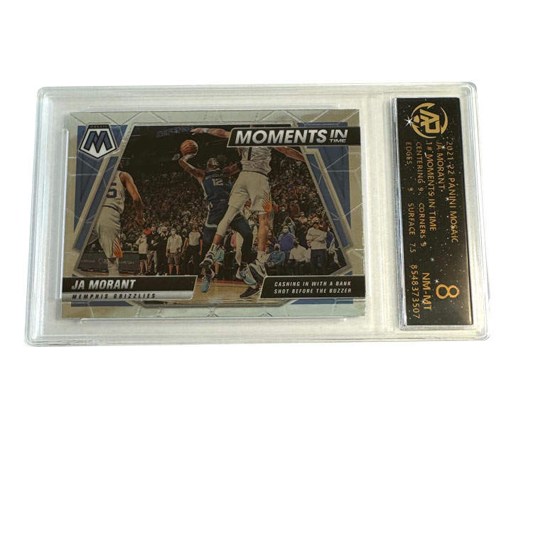 PANINI Morant, Grizzlies, Mosaic, Montage, Teca, Player Card 8 Points Graded Cards 1 Pc