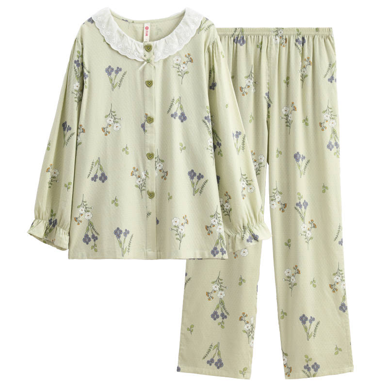 FENTENG FENTENG Pajama Set Women's Light Green