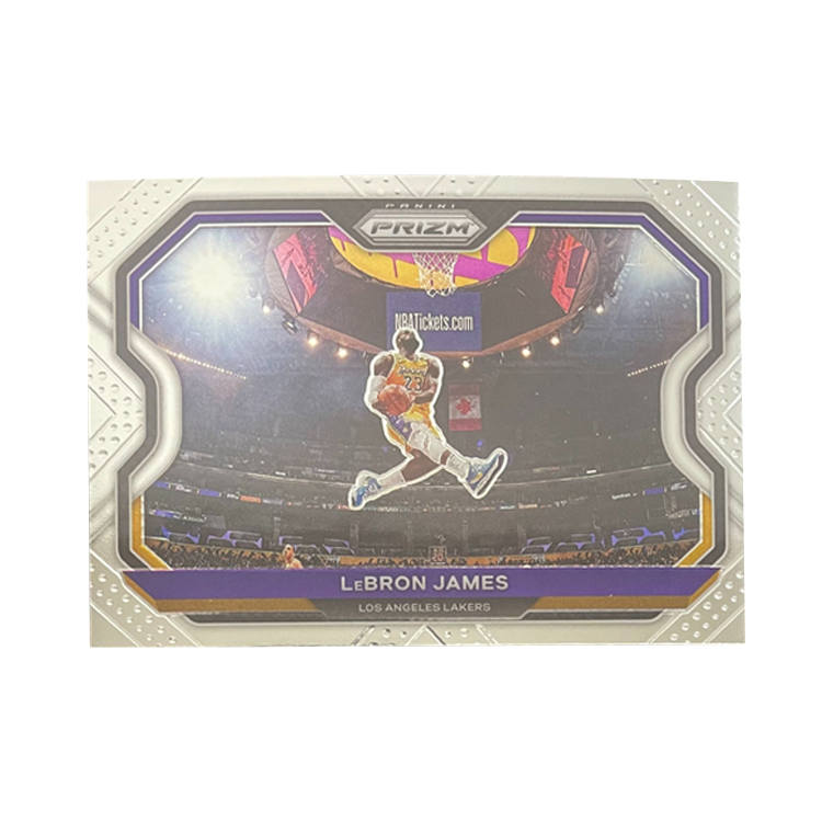 PANINI 2020 21 Prizm Lakers, LeBron James, The King, Old Man, Scissors Feet, Teca, Star Card, Card Product Access