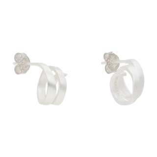 ADER ERROR 925 Sterling Silver Earrings Men's Silver