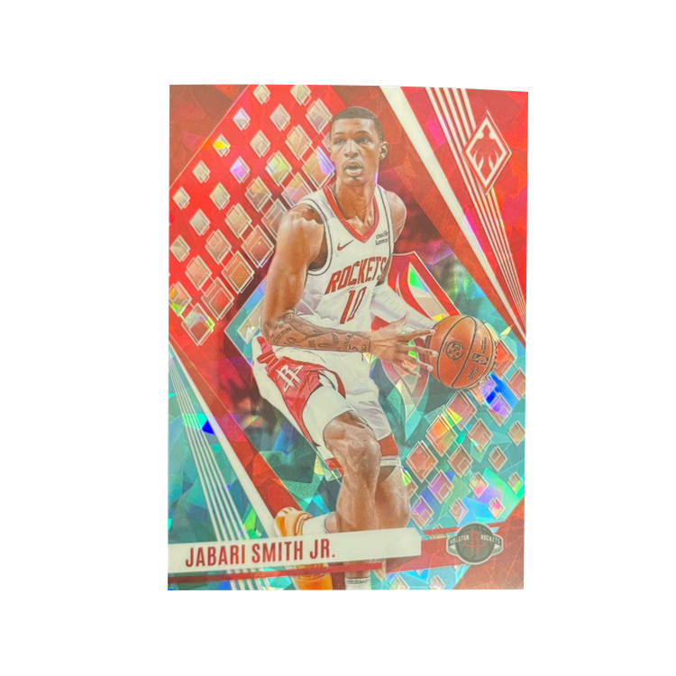 PANINI 2023 24 Phoenix Rocket Jabaari Smith 04/25 Rising Stars Third Overall Red Crush Star Card Pass Sports Cards 1 Pc