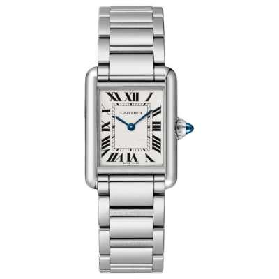 Cartier 2000s 25mm Tank Française roman numerals watch