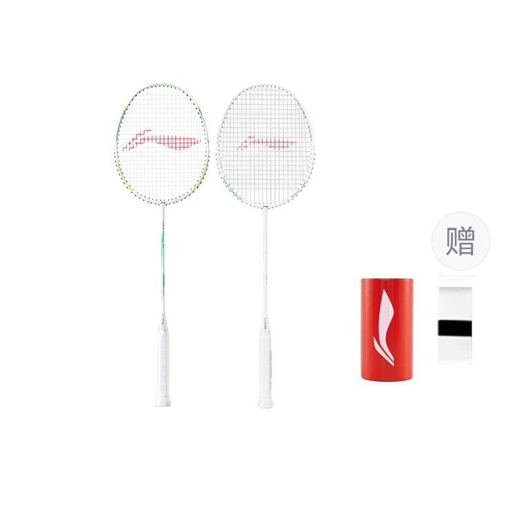 Li-Ning Li Ning Thunder 10 AXFORCE10 Full Carbon Badminton Racket Double Set Offensive Type Heavy Head, Stiff Shaft