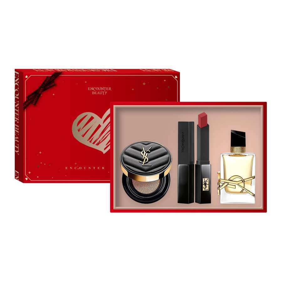 SAINT LAURENT Perfume Air Cushion Sample Sets Long Lasting Concealing, Non Cakey Perfume 7.5ml+Air Cushion 5g