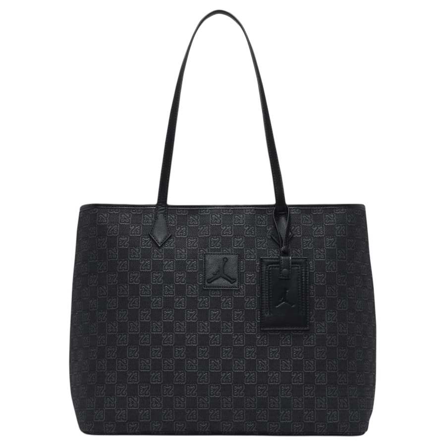 Jordan Jordan Polyester Tote Bag, Shopping Bag, Shoulder Bag, Handbag Unisex Black
