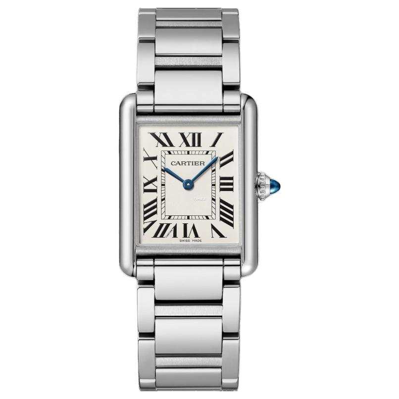Cartier stainless steel Tank Must 33mm
