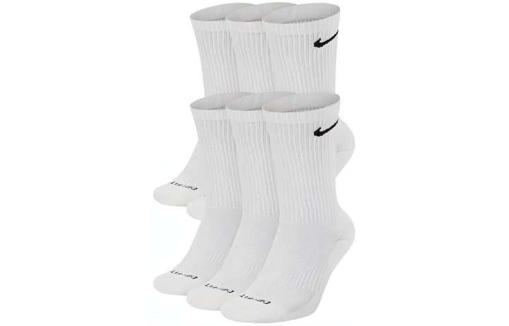 Nike Nike Everyday Plus Crew Socks Men's 1 Set 6 Pack White