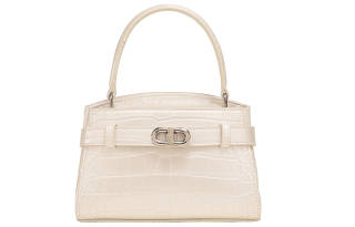 TOUTOU Pu Handbag, Crossbody Bag Regular Women's Pearl Milk White