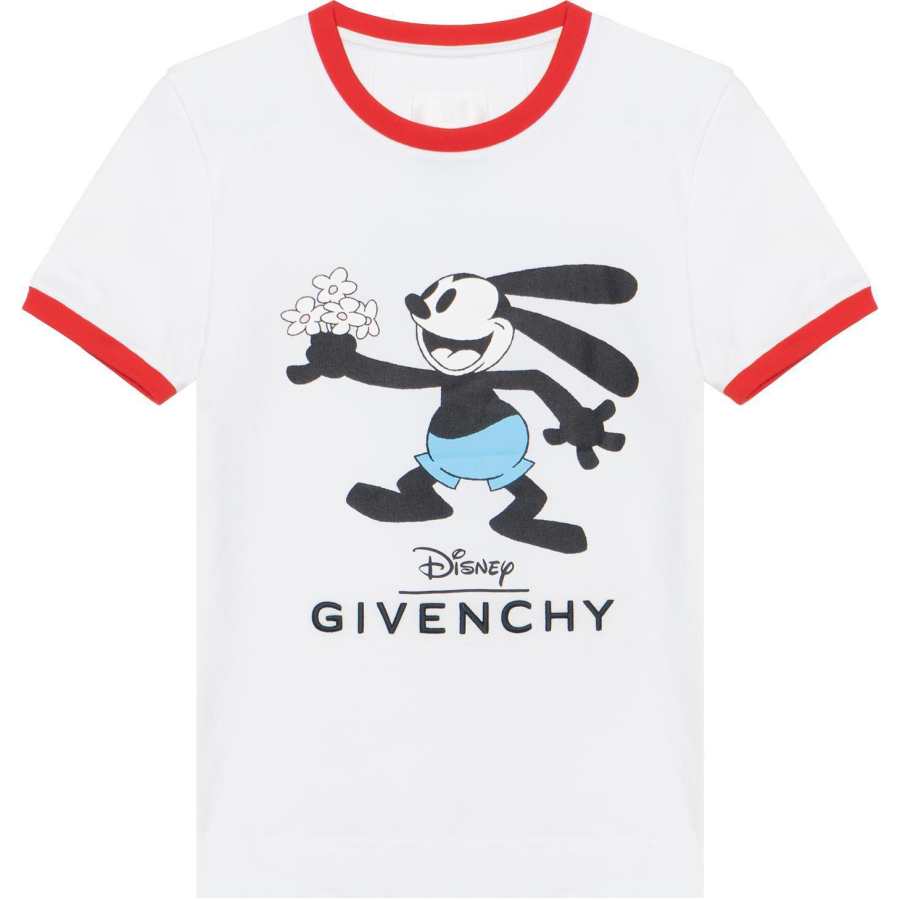 Givenchy Givenchy cartoon-print organic-cotton T-shirt
