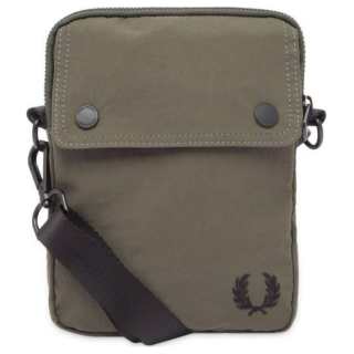 FRED PERRY Nylon Crossbody Bags Men's Green