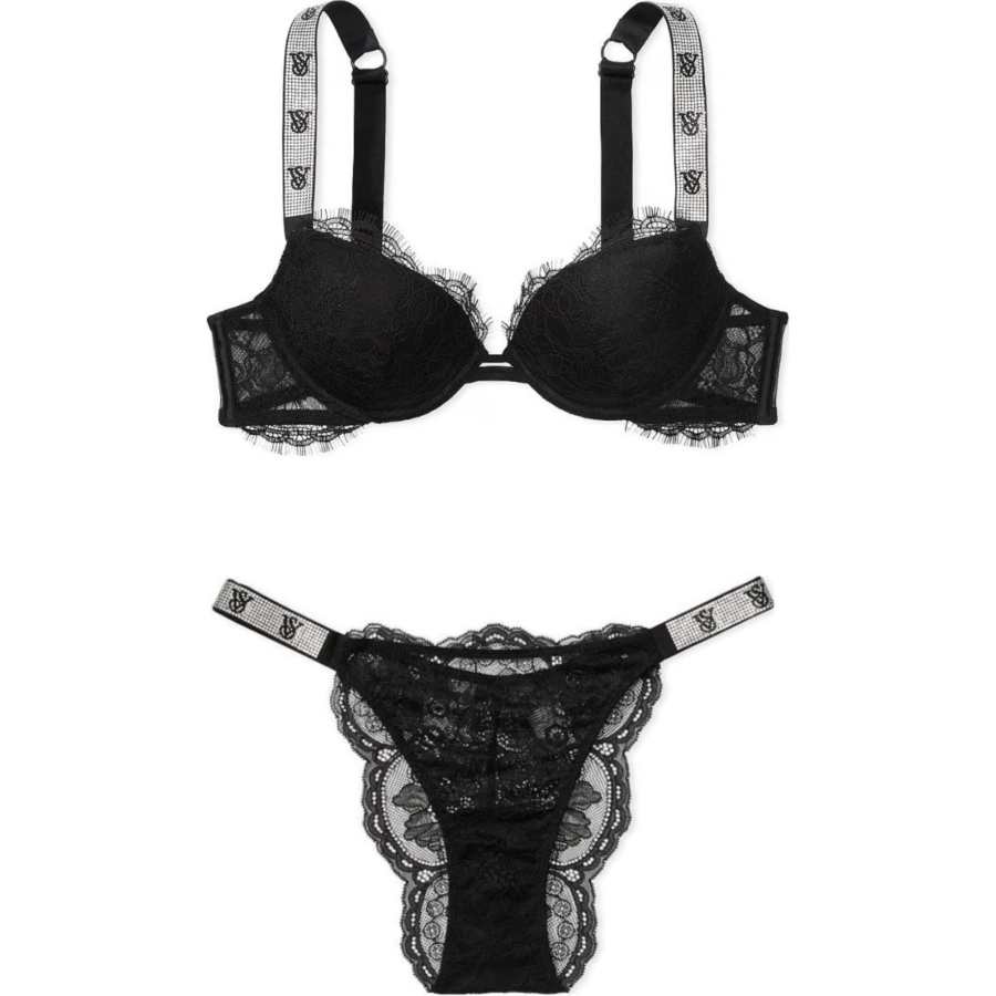 Victoria's Secret Underwear Set Women's Black