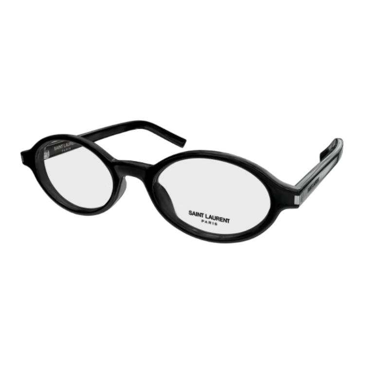 SAINT LAURENT Saint Laurent Jeanne oval-frame glasses