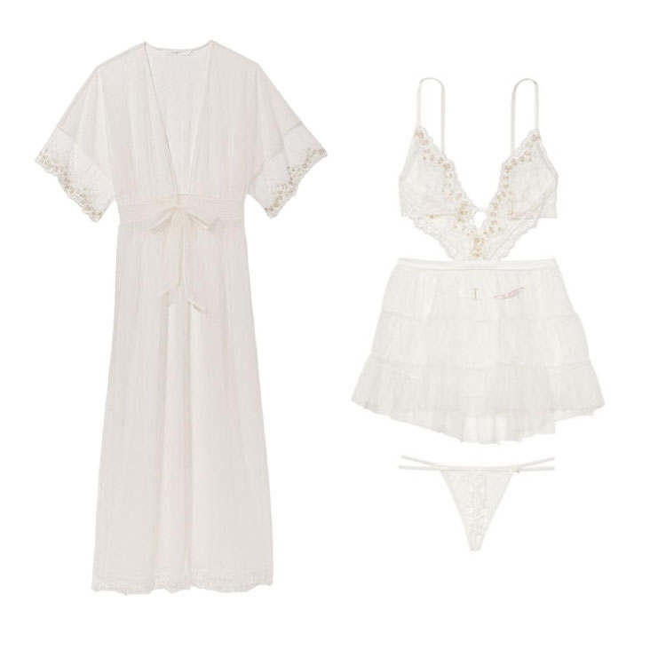 Victoria's Secret Underwear Set Women's White