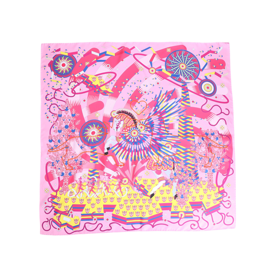 HERMES HERMES Scarves Women's Pink