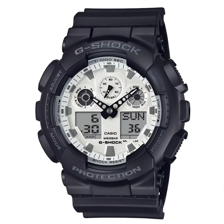 CASIO CASIO Men White Watch GA-100WD-1APR