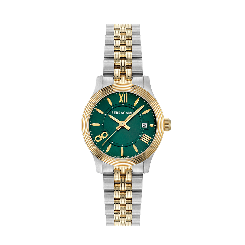 Ferragamo FERRAGAMO Wrist Watches Quartz Movement Stainless Steel Watchband 28 Silver Dial Women's Watch