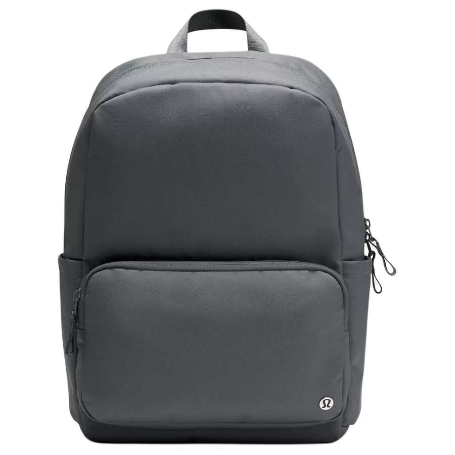 Lululemon Lululemon Polyester Backpack Unisex Oil Gray & Gray Eucalyptus